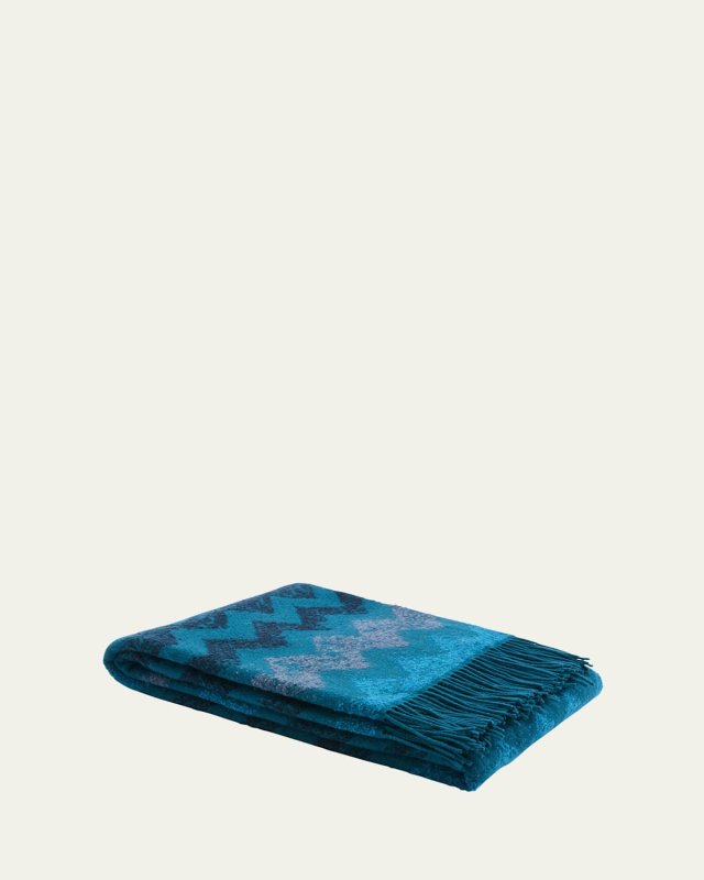 Gessetti Wool-Blend Throw, 51" x 75"